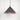 From The Anvil's Smooth Copper Smooth Copper Hockley Pendant; #colour_slate