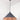 From The Anvil's Smooth Copper Smooth Copper Hockley Pendant; #colour_slate