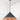 From The Anvil's Smooth Copper Smooth Copper Hockley Pendant; #colour_soot