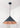 From The Anvil's Smooth Copper Smooth Copper Hockley Pendant; #colour_soot