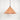 From The Anvil's Smooth Copper Smooth Copper Hockley Pendant; #colour_bare