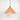 From The Anvil's Smooth Copper Smooth Copper Hockley Pendant; #colour_bare