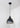 From The Anvil's Smooth Nickel Smooth Nickel Brindley Pendant; #colour_elan-black