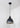 From The Anvil's Smooth Nickel Smooth Nickel Brindley Pendant; #colour_elan-black