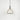 From The Anvil's Smooth Nickel Smooth Nickel Brindley Pendant; #colour_bare
