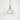 From The Anvil's Smooth Nickel Smooth Nickel Brindley Pendant; #colour_bare