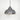 From The Anvil's Smooth Nickel Smooth Nickel Harborne Pendant; #colour_bluff