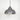 From The Anvil's Smooth Nickel Smooth Nickel Harborne Pendant; #colour_bluff