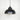 From The Anvil's Smooth Nickel Smooth Nickel Harborne Pendant; #colour_elan-black