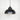 From The Anvil's Smooth Nickel Smooth Nickel Harborne Pendant; #colour_elan-black