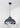 From The Anvil's Smooth Nickel Smooth Nickel Harborne Pendant; #colour_slate