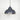 From The Anvil's Smooth Nickel Smooth Nickel Harborne Pendant; #colour_slate