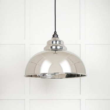From The Anvil's Smooth Nickel Smooth Nickel Harborne Pendant; #colour_bare