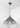 From The Anvil's Smooth Nickel Smooth Nickel Hockley Pendant; #colour_bluff