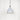 From The Anvil's Accent White Gloss Brindley Pendant; #colour_birch