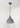 From The Anvil's Accent White Gloss Brindley Pendant; #colour_bluff