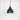 From The Anvil's Accent White Gloss Brindley Pendant; #colour_dingle