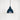 From The Anvil's Accent White Gloss Brindley Pendant; #colour_dusk