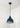 From The Anvil's Accent White Gloss Brindley Pendant; #colour_dusk