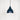 From The Anvil's Accent White Gloss Brindley Pendant; #colour_dusk