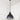 From The Anvil's Accent White Gloss Brindley Pendant; #colour_elan-black
