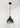 From The Anvil's Accent White Gloss Brindley Pendant; #colour_elan-black