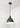 From The Anvil's Accent White Gloss Brindley Pendant; #colour_heath