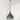 From The Anvil's Accent White Gloss Brindley Pendant; #colour_slate