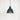 From The Anvil's Accent White Gloss Brindley Pendant; #colour_soot
