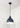 From The Anvil's Accent White Gloss Brindley Pendant; #colour_soot