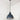 From The Anvil's Accent White Gloss Brindley Pendant; #colour_soot