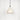 From The Anvil's Accent White Gloss Brindley Pendant; #colour_teasel