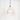 From The Anvil's Accent White Gloss Brindley Pendant; #colour_teasel