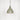 From The Anvil's Accent White Gloss Brindley Pendant; #colour_tump