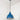 From The Anvil's Accent White Gloss Brindley Pendant; #colour_upstream