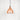 From The Anvil's Accent White Gloss Brindley Pendant; #colour_bare