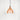 From The Anvil's Accent White Gloss Brindley Pendant; #colour_bare