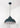 From The Anvil's Accent White Gloss Harborne Pendant; #colour_dingle