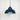 From The Anvil's Accent White Gloss Harborne Pendant; #colour_dusk