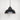 From The Anvil's Accent White Gloss Harborne Pendant; #colour_elan-black