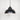From The Anvil's Accent White Gloss Harborne Pendant; #colour_elan-black