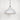 From The Anvil's Accent White Gloss Harborne Pendant; #colour_flock