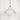 From The Anvil's Accent White Gloss Harborne Pendant; #colour_flock