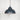 From The Anvil's Accent White Gloss Harborne Pendant; #colour_soot
