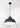 From The Anvil's Accent White Gloss Harborne Pendant; #colour_soot