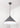 From The Anvil's Accent White Gloss Hockley Pendant; #colour_bluff