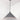 From The Anvil's Accent White Gloss Hockley Pendant; #colour_bluff