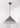 From The Anvil's Accent White Gloss Hockley Pendant; #colour_bluff