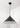 From The Anvil's Accent White Gloss Hockley Pendant; #colour_elan-black