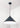From The Anvil's Accent White Gloss Hockley Pendant; #colour_soot